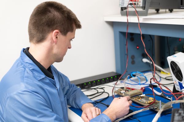 Scott P, an SDL Intern at work.