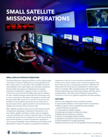 Small Satellite Mission Operations Brochure