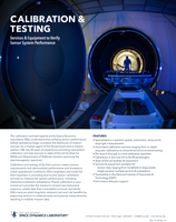 Calibration & Testing Brochure