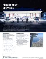 Flight Test Services Brochure