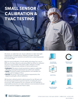 Small Sensor Calibration & TVAC Testing Brochure