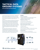 Tactical Data Ground Systems Brochure