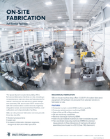 On-Site Fabrication Brochure