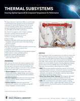 Thermal Subsystems Brochure