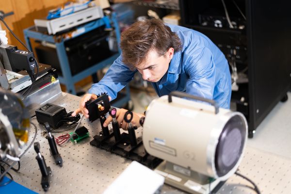Francisco C, an SDL Intern at work.